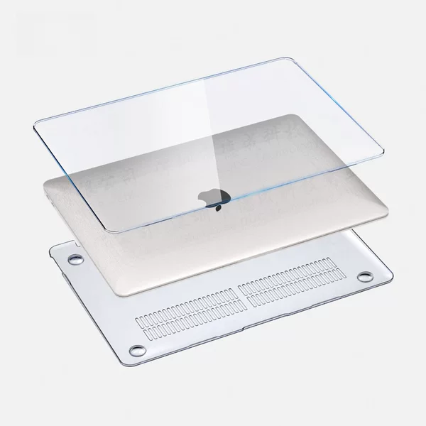 Macbookair Protective Case 13Pro Transparent Case Suitable for Apple Laptop Protective Cover Neo Shell