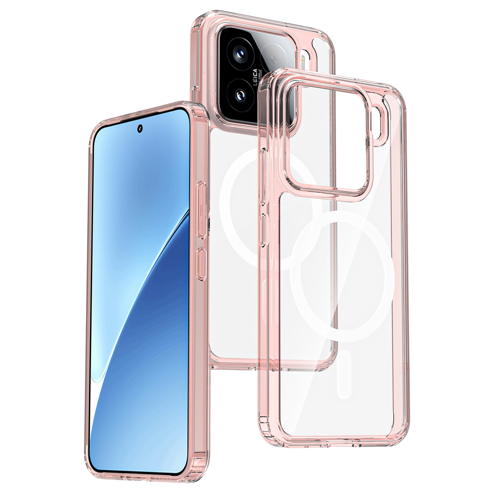 El comercio exterior es aplicable a Xiaomi 15Ultra dos en un conjunto de cerveza magnética caja de absorción de alta permeabilidad 15pro fábrica de caja de teléfono móvil a prueba de caídas