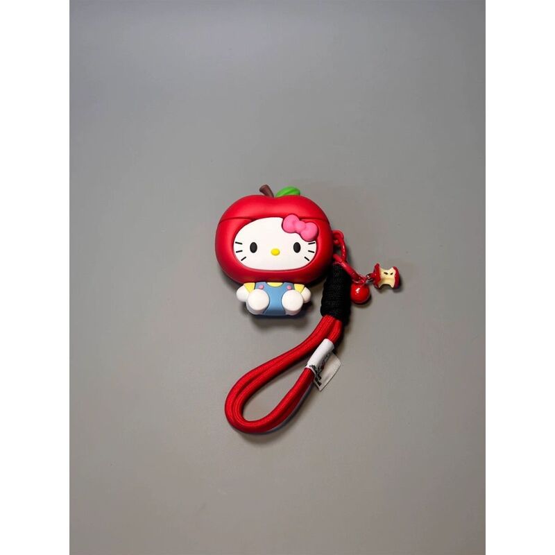 Three-Dimensional Kt Cute Protective Case for Apple Airpods5Pro3 Bluetooth Headphones, Suitable for 1/2/3/4 Generations, Cute Three-Dimensional Kt Cute Protective Case for Apple Airpods5Pro3 Bluetooth Headphones, Suitable for 1/2/3/4 Generations, Cute