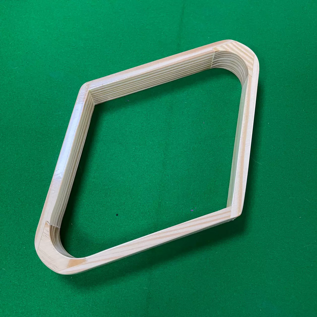 中八台球桌专用台球菱形桌球厅配件俱乐部用品美式摆球三角架