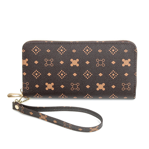New women's wallet Korean style long women's wallet multi-card slot coin purse wallet zipper clutch mobile phone bag