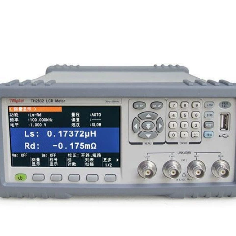 Tonghui TH2832 цифровой мост типа LCR, высокоточная тестовая частота 200 кГц