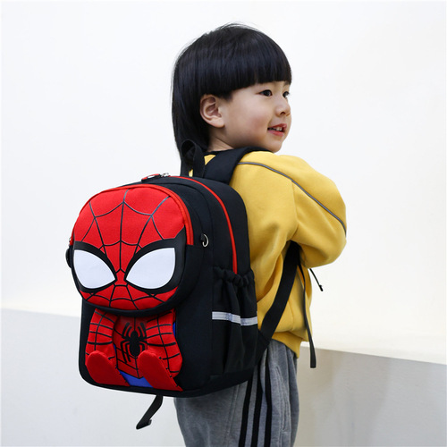 Wholesale kindergarten schoolbags for boys, children backpacks for reducing burden and protecting the spine, suitable for 4-8 years old, lightweight boys' double shoulder bags for first grade