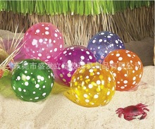 厂家订制批发充气沙滩球跨境新款玩具儿童吹气沙滩球可来样订制