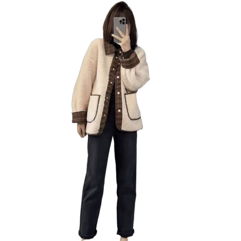 Warm jacket, Korean style, oversize, loose fit