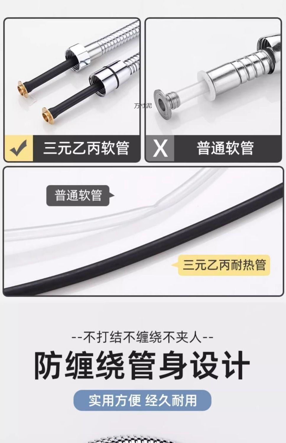 Wholesale of bathroom shower head set, hose, pressure-increasing, stainless steel, high-flow, universal lotus pod head accessories for foreign trade undefined