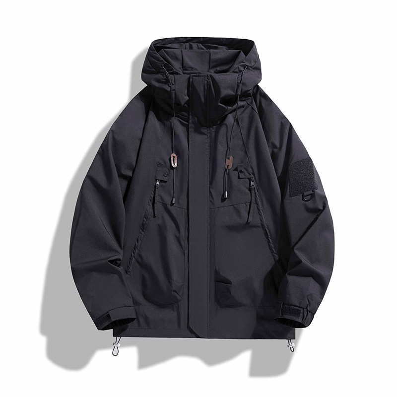 2024 nueva primavera y otoño vestir de asalto chaqueta de hombre función de viento herramientas al aire libre impermeable abrigo de otoño para hombres y mujeres