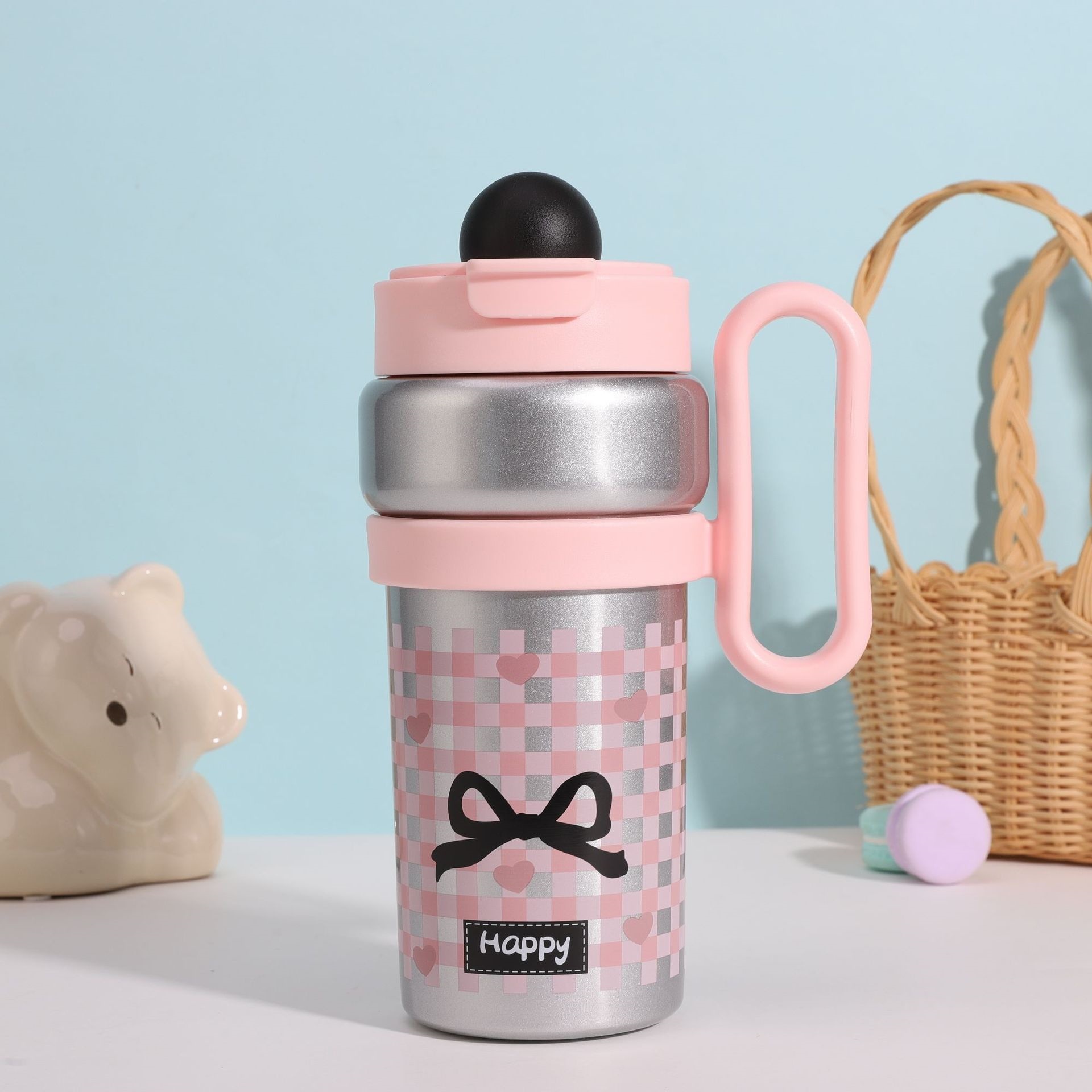 316 tazas de aislamiento de bebidas dobles tazas de agua de gran capacidad chicas de alto valor facial simplista tazas de aislamiento de hielo de alto nivel no