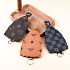 Chessboard pull-out key chain cartoon portable anti-lost car storage bag personalized small wallet key ring ornament