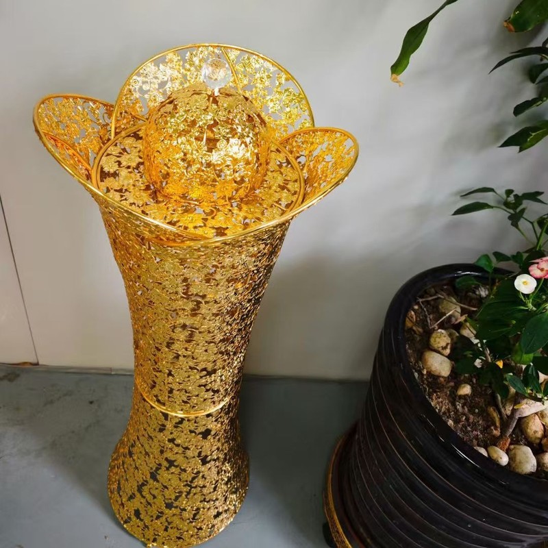 Big Incense Burner Holder 中东香炉支架香薰炉金色金属工艺品|undefined