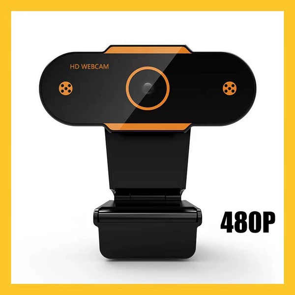 A11-480p general definition [orange] fixed focus [built-in microphone] driver-free plug and play USB camera