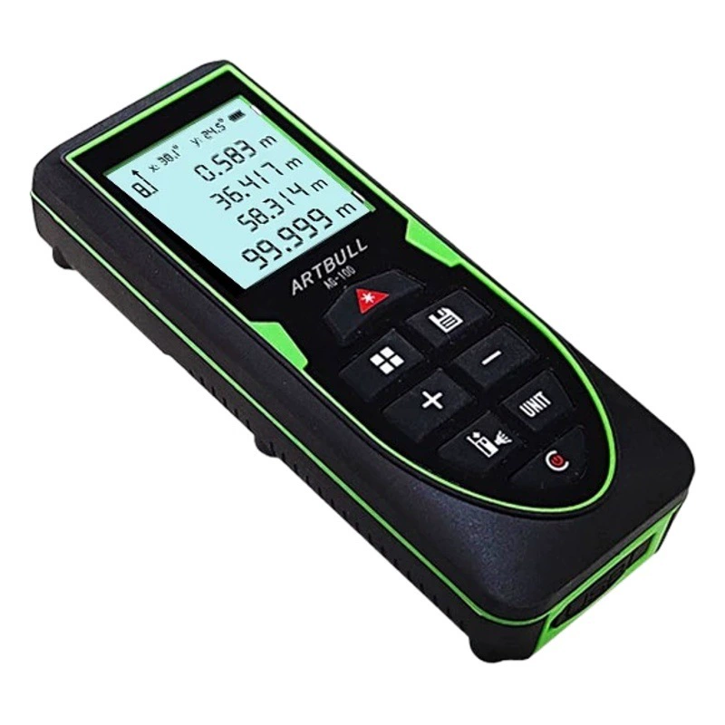 ARTBULL Трансграничный зеленый световой дальномер перезаряжаемый 120m ручной дальномерной шкалы