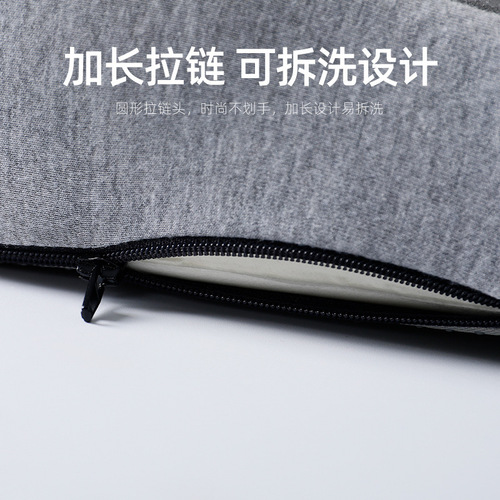 Memory foam one-piece seat cushion, backrest, integrated cushion, student office chair, chair cushion, car waist and butt cushion