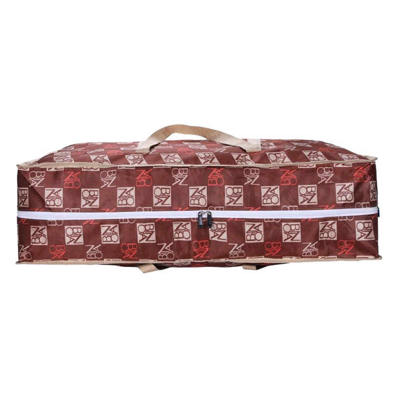 In stock large portable moving bag satin foam thick waterproof luggage bag cotton quilt clothing storage bag travel bag