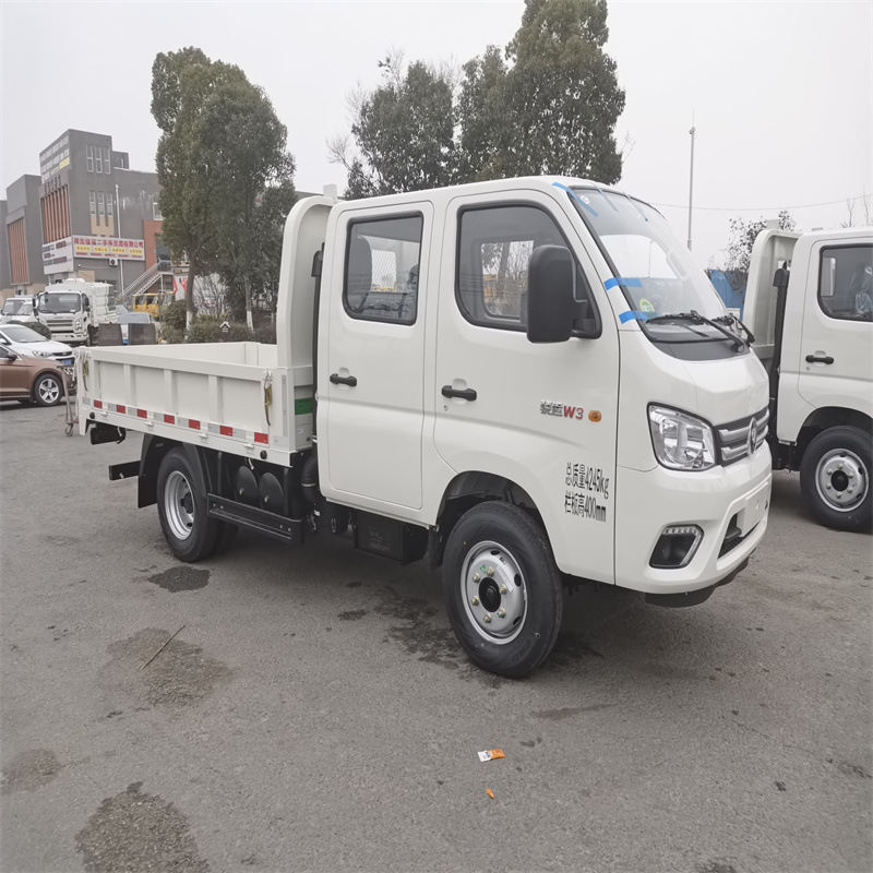 Export Right-Hand Drive Truck Foton Foton Dump Truck 3-5 Ton Muck Truck Dump Truck Sideboard Truck Factory