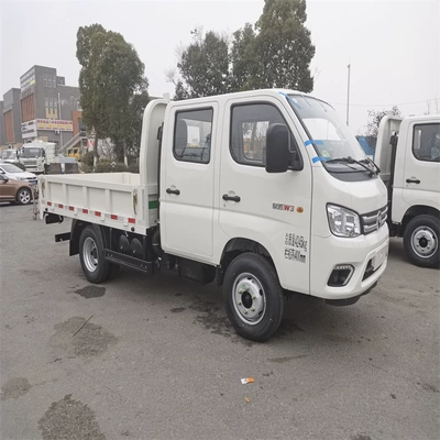 Foton Double Row 3 Ton Truck Factory Direct Sales Export Foton Engineering Vehicle Dump Truck Dump Truck