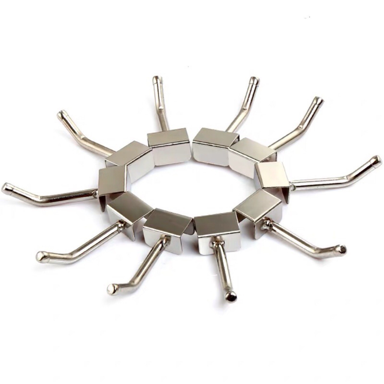 Multifunctional creative hook accessories, stainless steel hook for storage racks, usable hooks, metal iron hooks