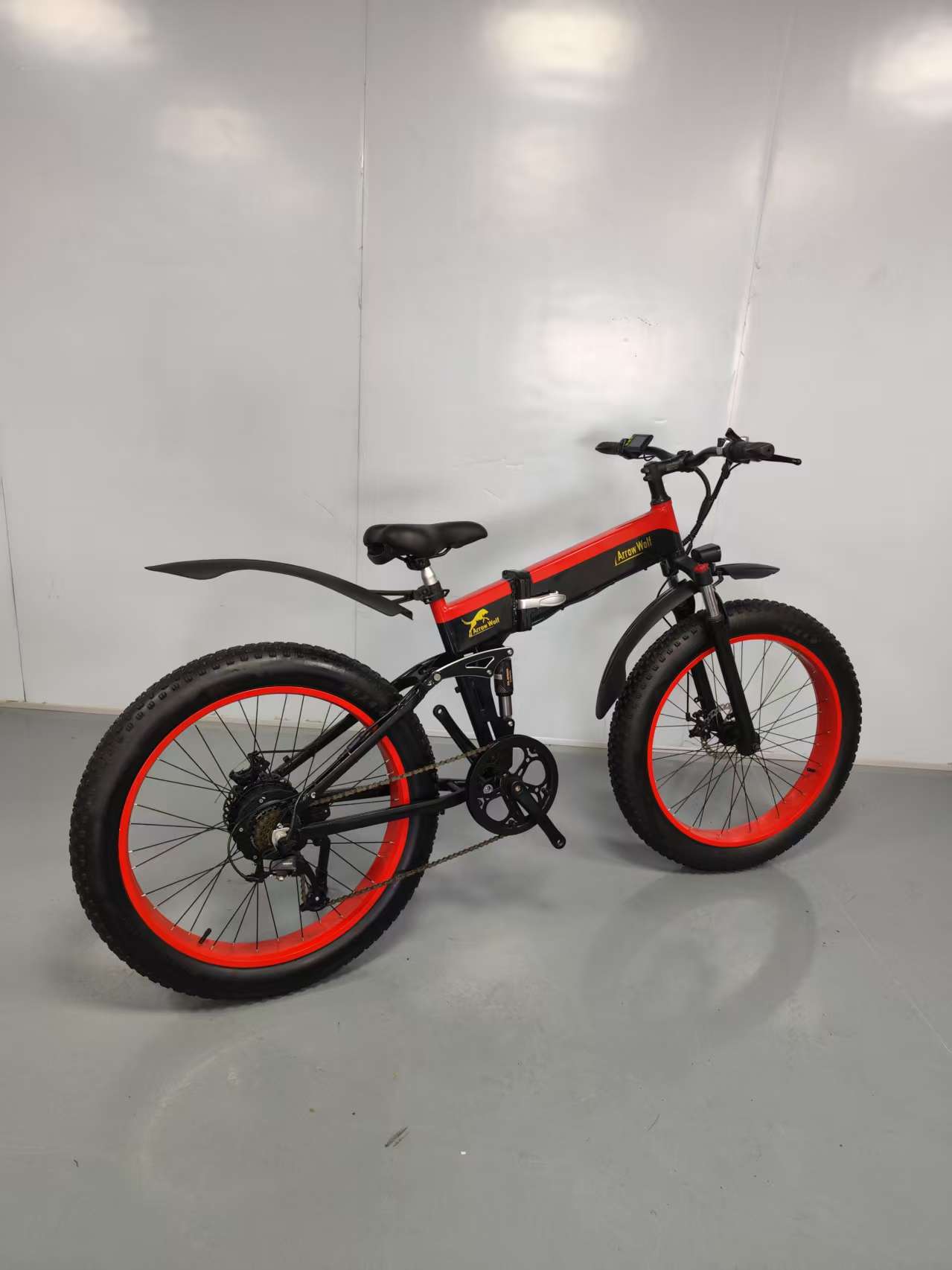 26inch Lithium Battery Folding Electric Bicycle, Folding Snow Electric Bike, Inch-Sized Snow Electric Power-Assisted Bicycle
