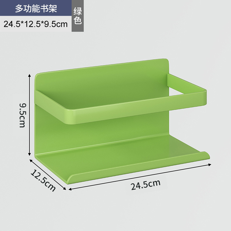 Accesorios de agujeros redondos de hierro forjado gancho cesta de malla caja de almacenamiento de estante de absorción magnética clips de color almacenamiento de escritorio