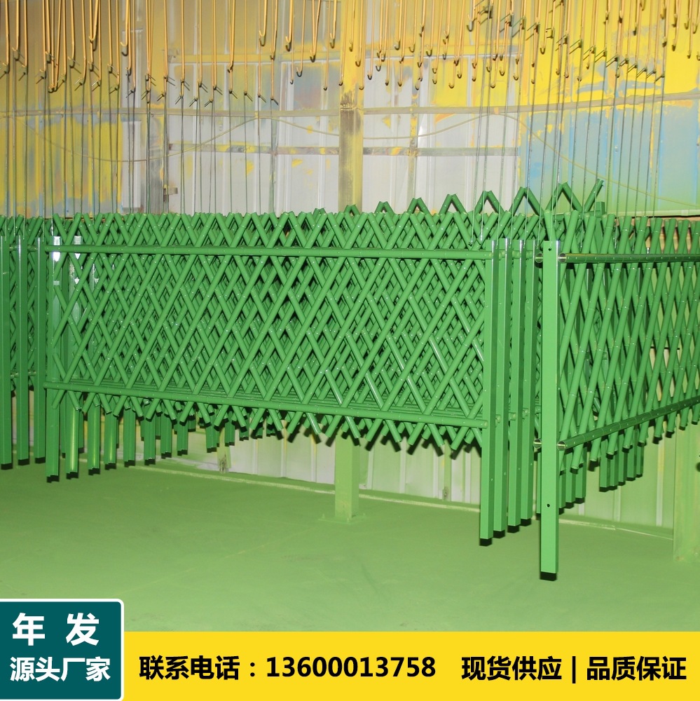 市政农村建设金属仿竹篱笆竹节栅栏 美丽乡村不锈钢绿化菜园围栏