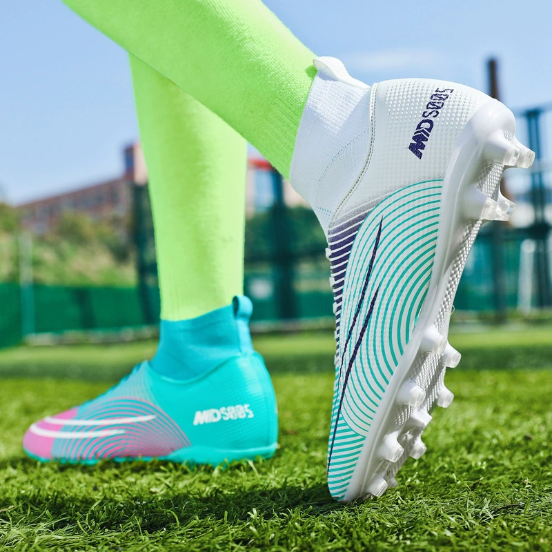 Трансграничная в наличии 47 плюс размер 48 Mandarin Duck футбольная обувь для мужчин и женщин оптом AG длинный гвоздь сломанный гвоздь детская Студенческая тренировочная обувь