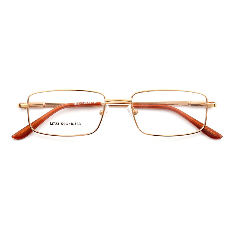 KUM spot wholesale new full frame men's business myopia glasses spring leg glasses can be made of blue light