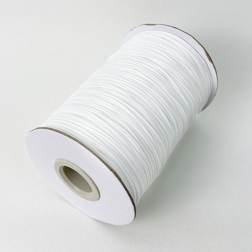 Cuerdas de cera coreanas al por mayor 0.5-5mm colgante de cuerda de cera ecológica cuerda de cera hecha a mano DIY pulsera tejida cuerda de cera joyas