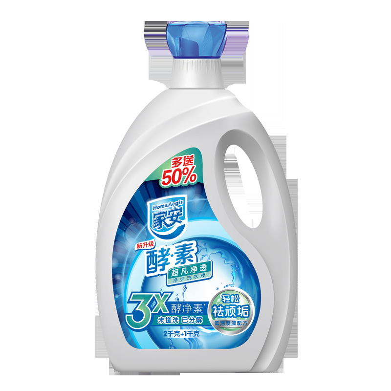 가안 효소세탁세제 햇빛살균 야외건조 무취 세탁세제 3kg
