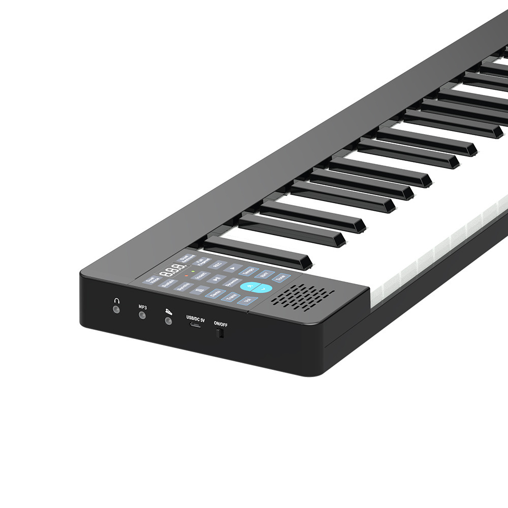 Folding electronic piano 88-key hand-rolled electronic piano electronic piano adult student MIDI keyboard entry