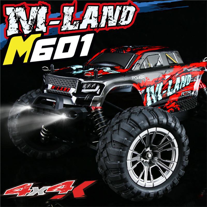 M601 High Speed Vehicle 1:16 Full Scale Remote Control Four-Wheel Drive Remote Control Car Off-Road Climbing Drift Strong Torque