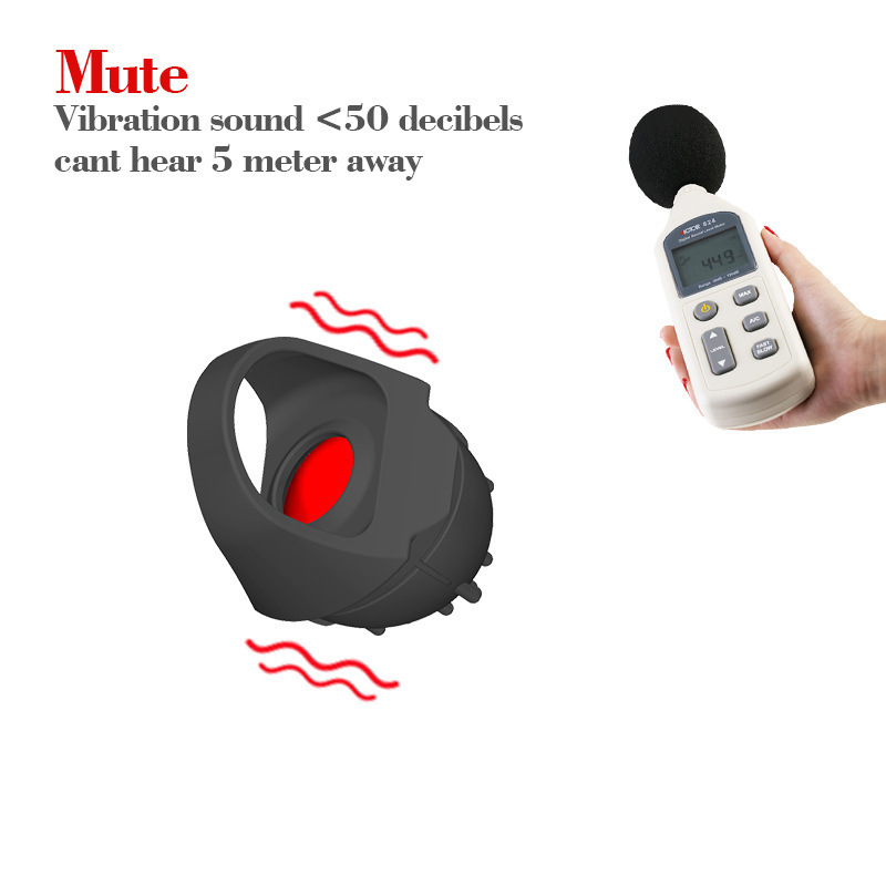 Magic Ring Wireless Remote Control Vibrating Ring, Silicone Couples Wearable, Variable Frequency Stimulation — detail image 5