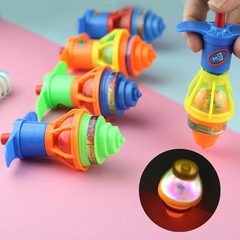 Stall selling glowing top, hot-selling creative boy, spinning and launching flash top, kindergarten and primary school students, outdoor wholesale