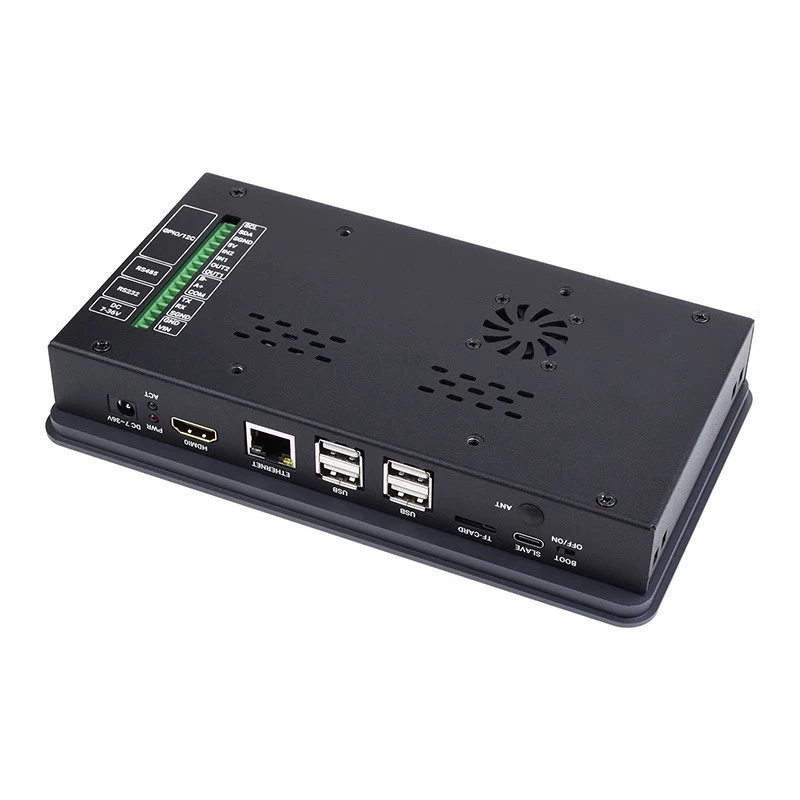 Плата расширения Raspberry Pi CM4 с алюминиевым корпусом/камера/комплект из одного корпуса с 7-дюймовым сенсорным экраном