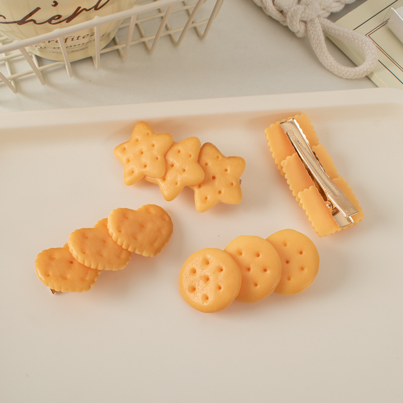 15g Weight Hair Clip Hair Accessories Type 1 Piece Quantity Holiday Occasion Plastic Material Food Pattern Women's Gender Bowknot Design Sweet Style Women's Sweet Food Plastic Bowknot Hair Clip 2