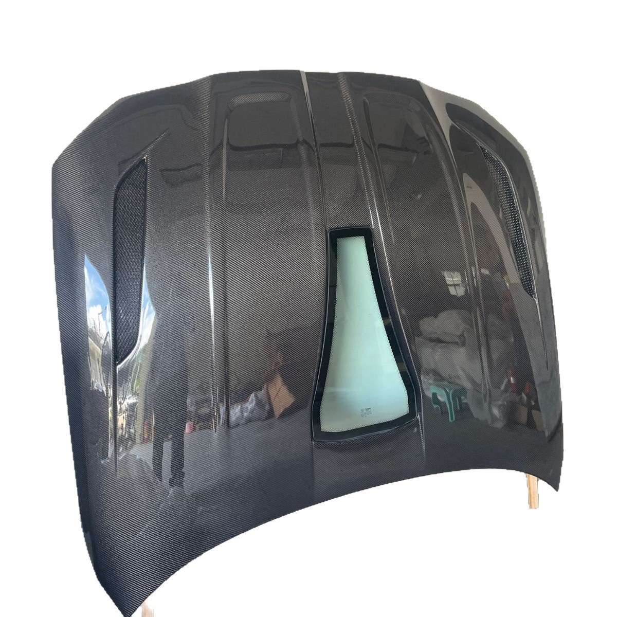 Suitable for Bmw M3 M4 Carbon Fiber Hood Imp Model Transparent Engine Hood G80 G82 Engine Hood Front Hood