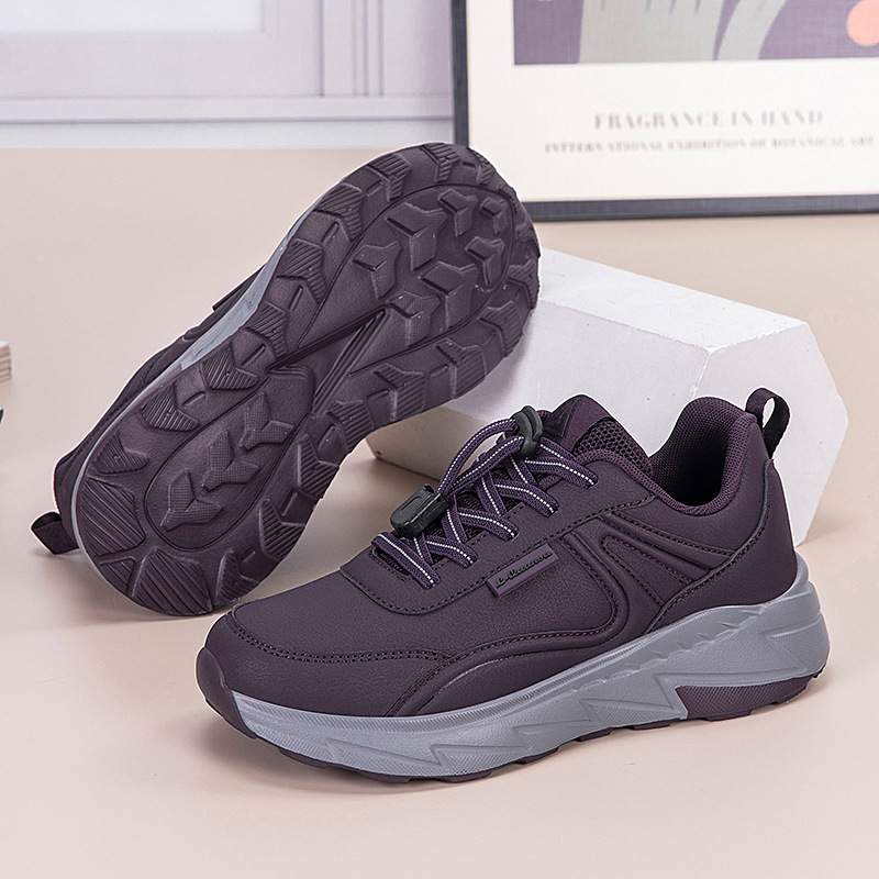 Zapatos para hombres de edad avanzada Otoño nuevo cuero impermeable zapatos casuales para caminar zapatos para hombres de mediana edad papá zapatos de viaje