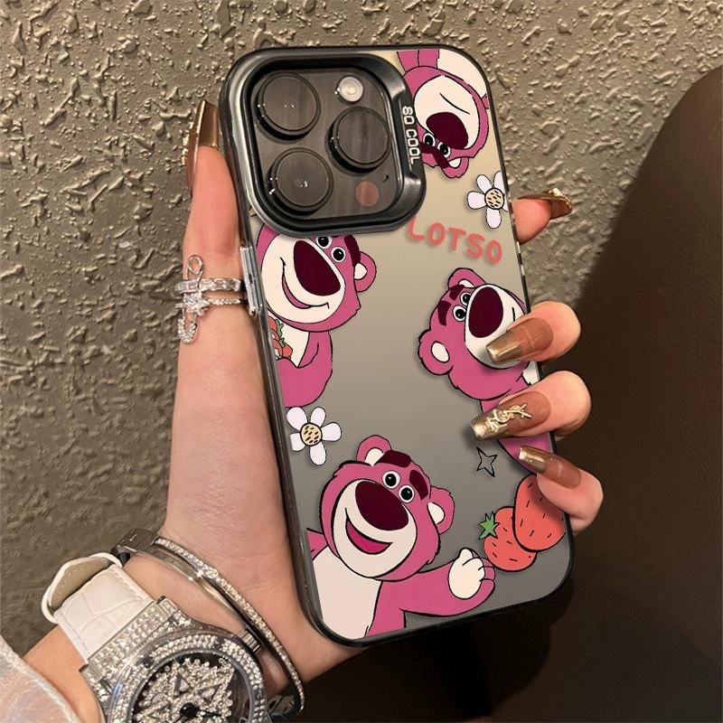 Apple, совместимый клубничный, iPhone16, чехол для телефона, iPhone15 Pro, (Cross-border trading), 16promax, новая коллекция