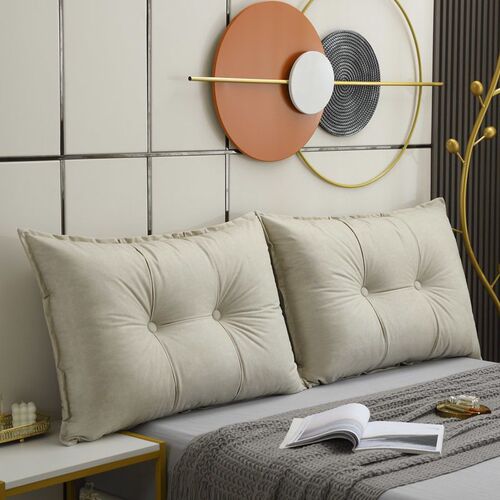 Technological cloth bedside cushions, tatami soft-covered headboards, double back cushion combination sofa cushions, removable and washable