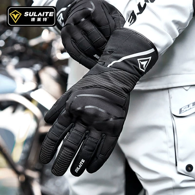 Gloves, Fleece-Lined, Warm Rider, Motorcycle Safety Supplies - outfit-display-main-picture-2-can-be-taken-by-yourself-m