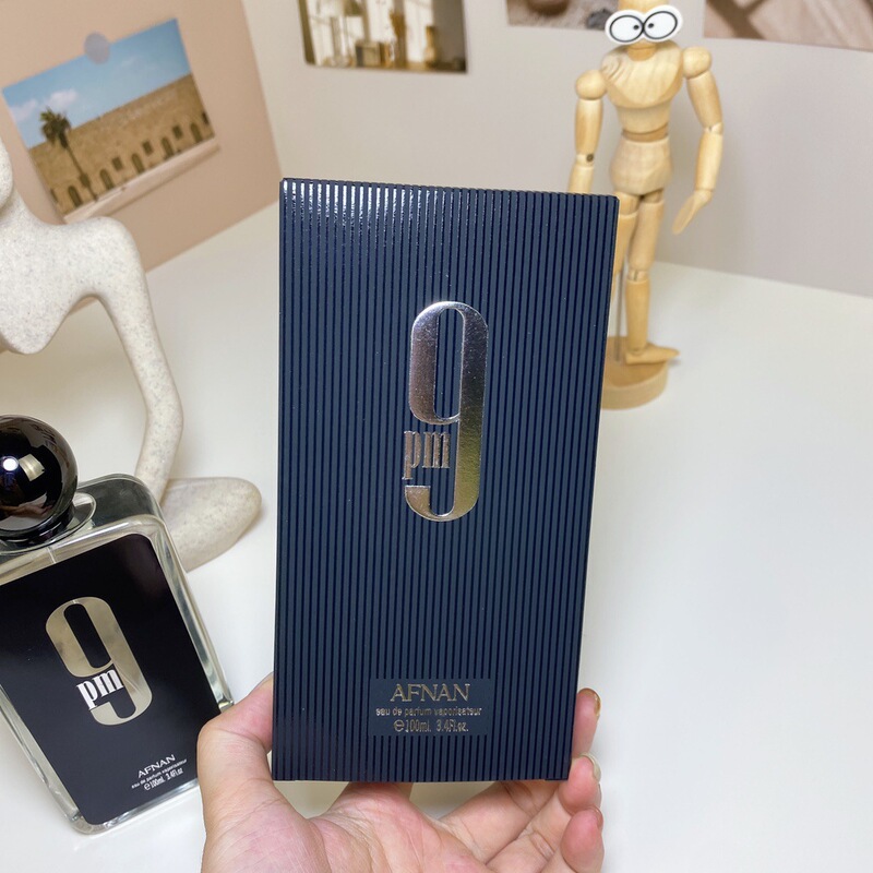 高品質バージョン AFNAN 9PM メンズ香水ウッディロングラスティング AFNAN メタルカバーアラビアドバイ中東|undefined