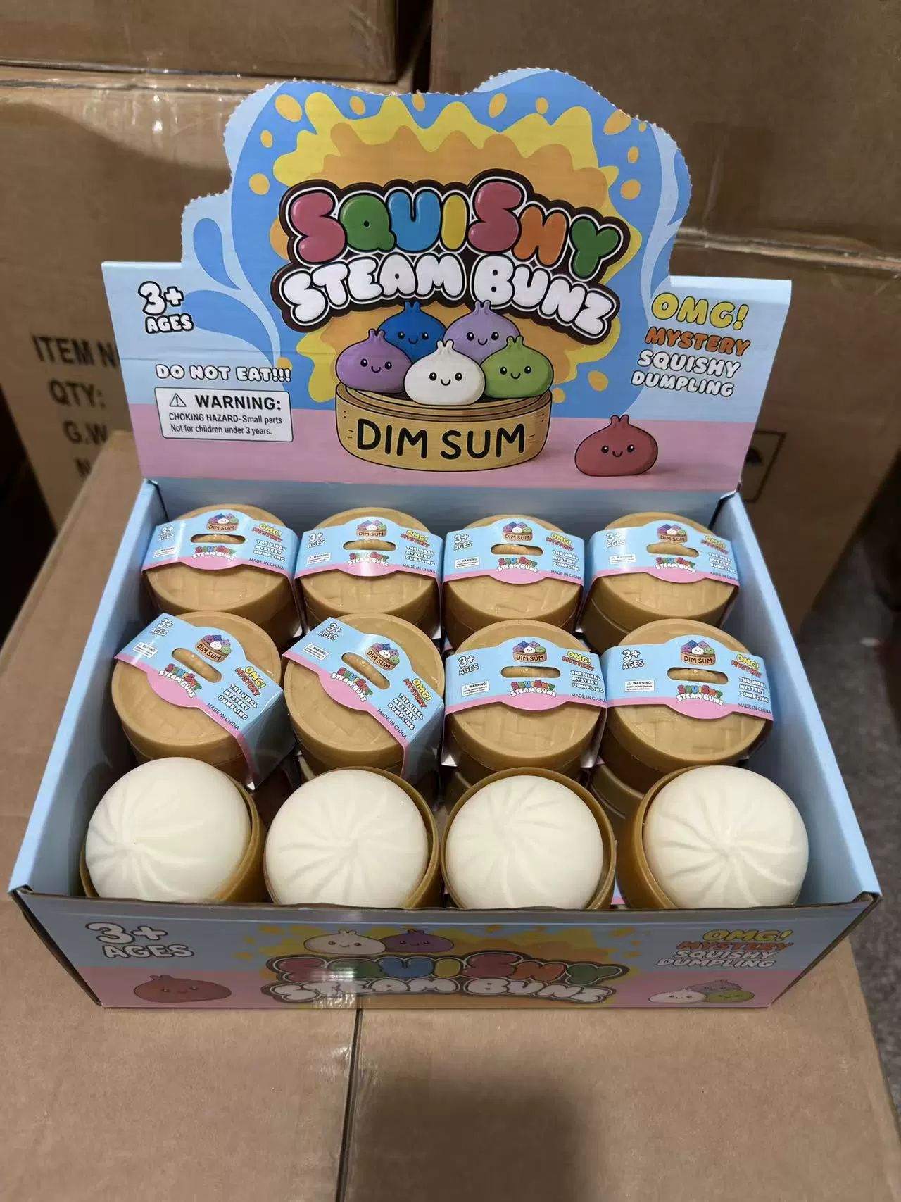 Realistic Squishy Toy (TPR) — Simulation Bun & Decompression Slime, Assorted 5–10 cm