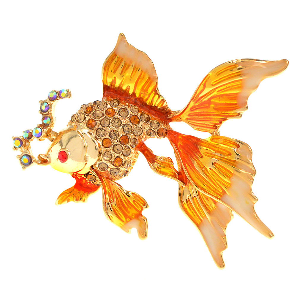 Retro creative cute brooch