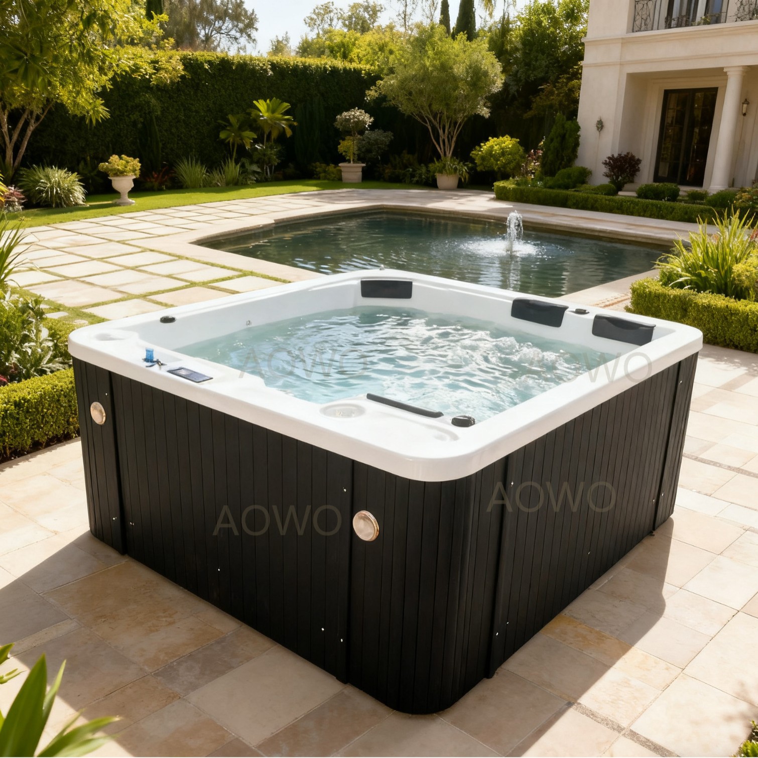 Villas bañera SAP bañera termostática masaje de surf piscina termostática al aire libre hotel club jacuzzi