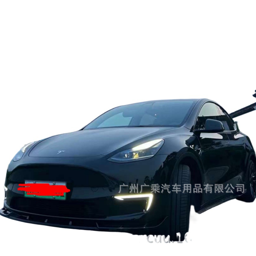 Luces de Circulación Diurna para Tesla, Modelo 3, Modelo Y, Luces Antiniebla, Guía de Luz de 2 Colores