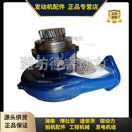水泵 1003297318潍柴博杜安12M33柴油发动机原厂装机件Baudouin