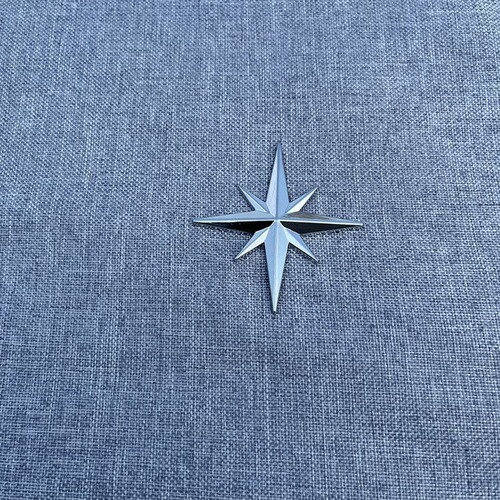 Starlux Car Decal 3D Stereo Metal Car Modification Logo Body Scratch Carving Rear Bumper Star Decorative Decal