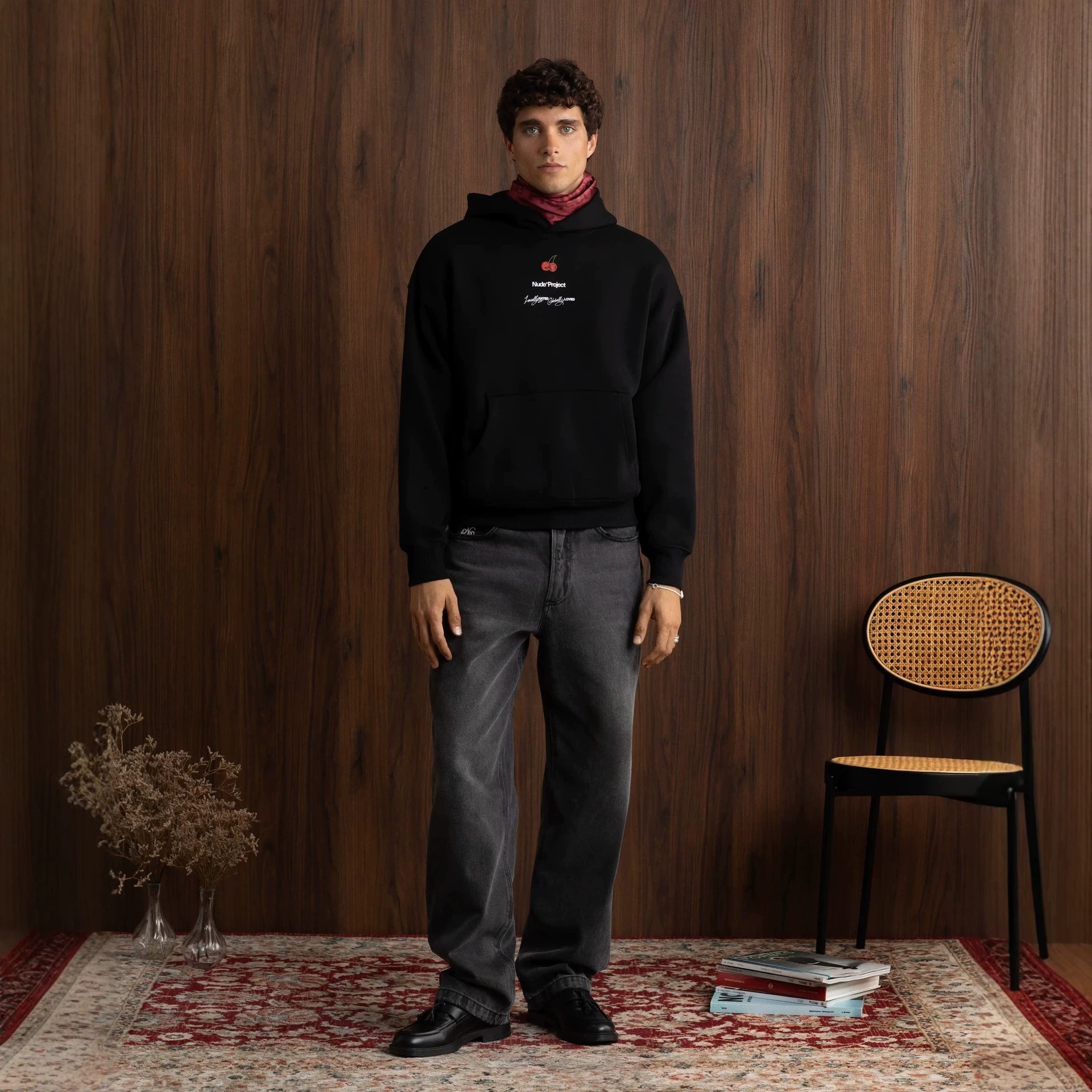 Sudadera Unisex de Manga Larga con Capucha, Algodón Afelpado y Corazón, Nudepro | Calidez Invernal