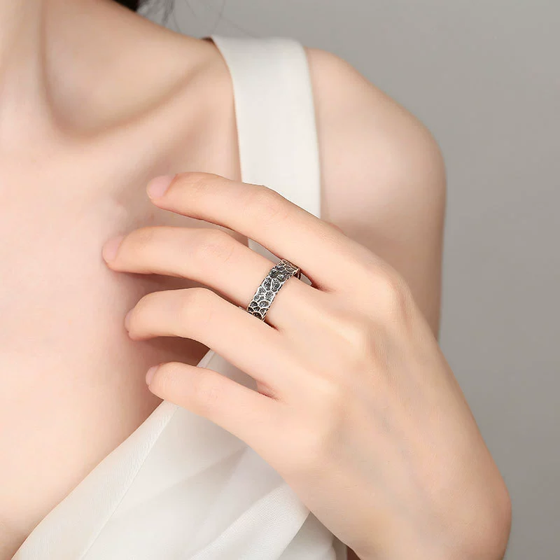 Brand adjustable retro ring, for import