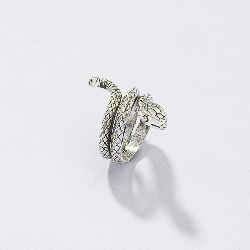 Fashion Alloy Snake Ring Wholesale display picture 4