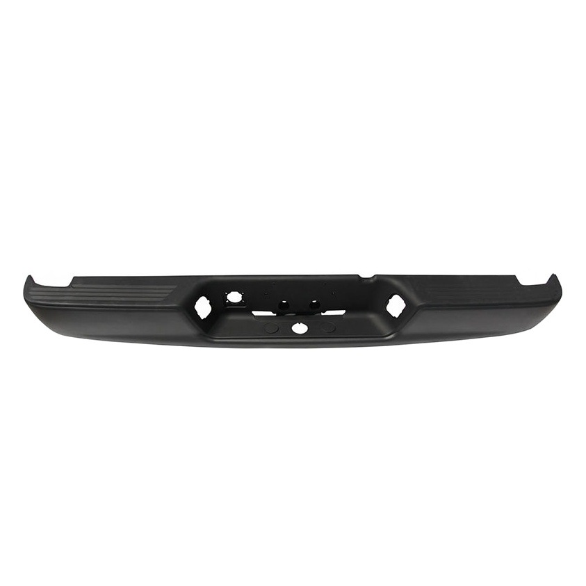 Adecuado para el parachoques trasero de Dodge Ram 2002-2008, modelo original Ram en color negro.